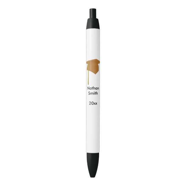 Personalized Graduation Class of Pens Gold Yellow (Front Vertical)