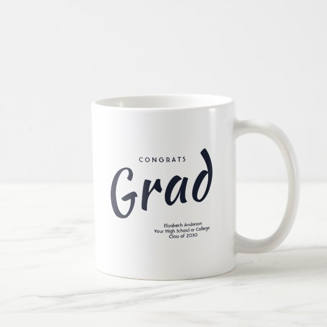 Personalized Graduation Coffee Mug (Right)