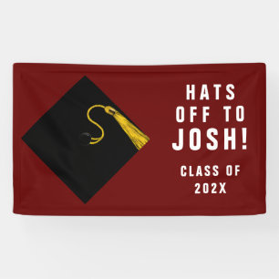 Personalized Graduation Congrats Banner