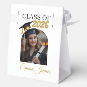 Personalized Graduation Favor Bags Class of 2026 Box