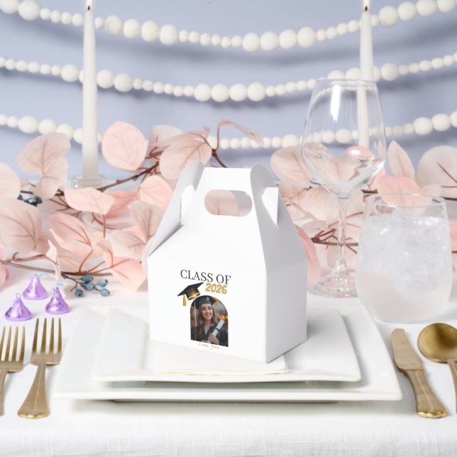 Personalized Graduation Favour Boxes Class of 2026 (Wedding)