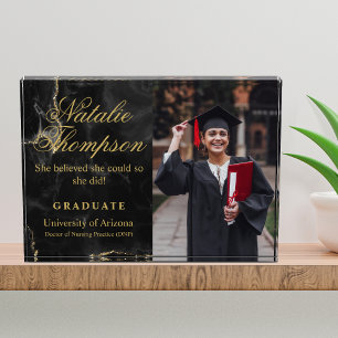 Personalized Graduation Gift For Daughter Niece Photo Block