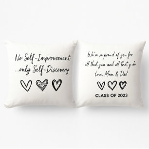 Personalized Graduation Gift Throw Pillow 
