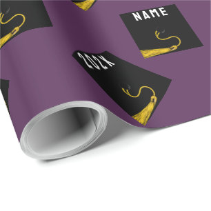 Personalized Graduation Gift Wrapping Paper