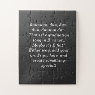 Personalized Graduation Jigsaw Puzzle