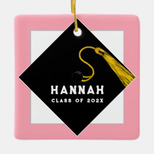 Personalized Graduation Keepsake Ceramic Ornament