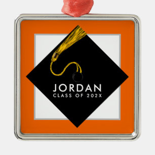 Personalized Graduation Keepsake Metal Ornament