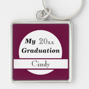 Personalized Graduation Keepsakes Keychain
