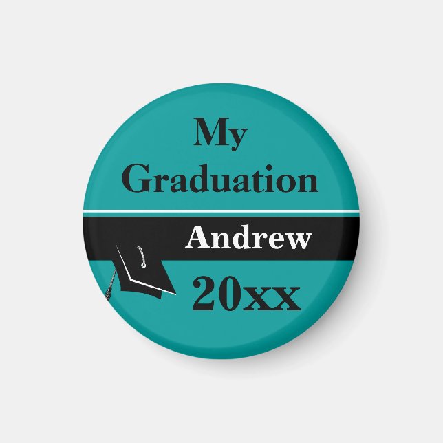 Personalized Graduation Keepsakes Magnet (Front)