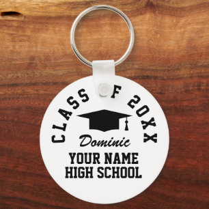 Personalized graduation keychains for graduates