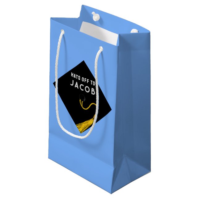 Personalized Graduation Medium Gift Bag (Front Angled)