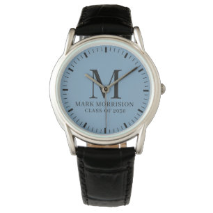 Personalized Graduation Monogram Class Year Watch