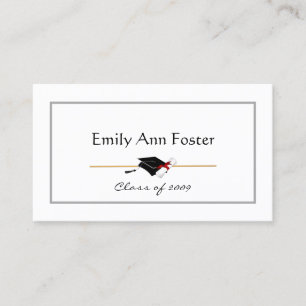 Personalized Graduation Name Cards