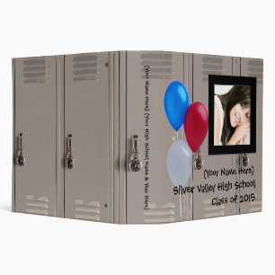 Personalized Graduation or High School Memory Book Binder