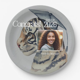 Personalized Graduation Paper Plate