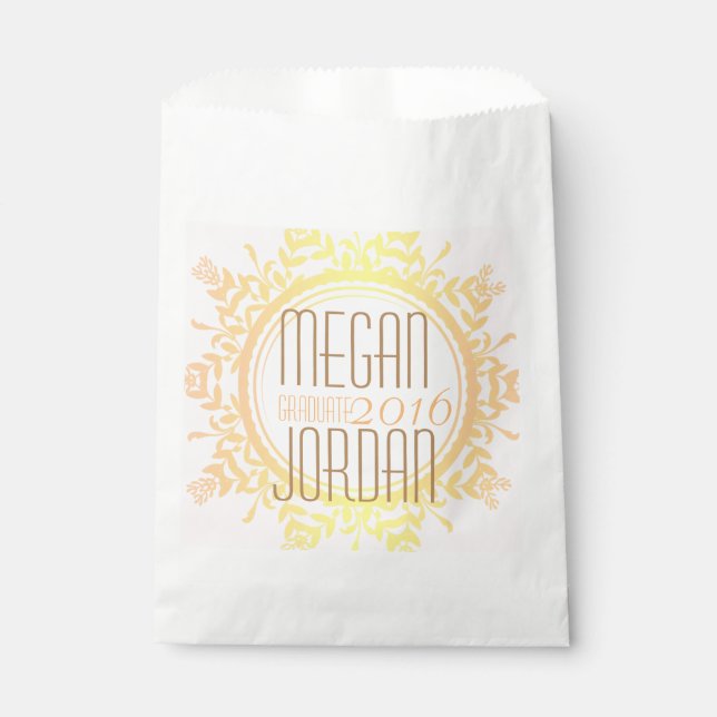 Personalized Graduation Party Favour Bags (Front)
