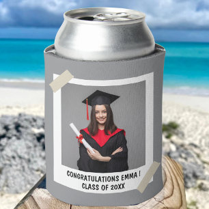 Personalized Graduation Party Favour Class of 2025 Can Cooler