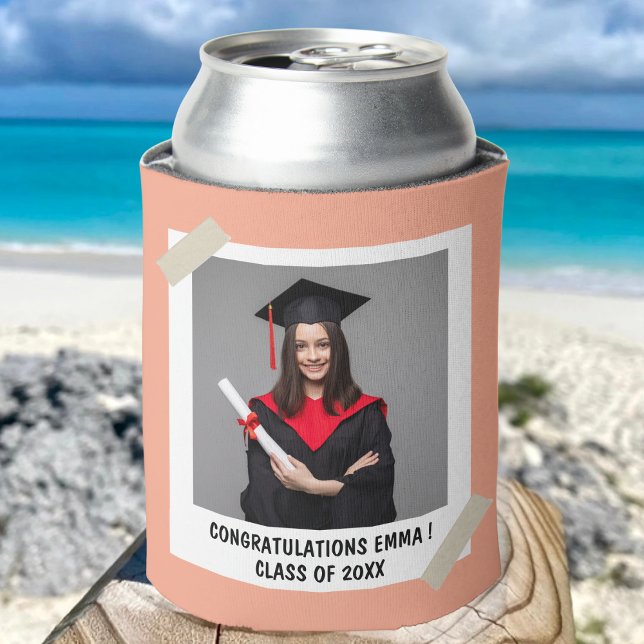 Personalized Graduation Party Favour Class of 2025 Can Cooler (Creator Uploaded)