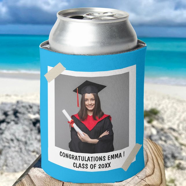 Personalized Graduation Party Favour Class of 2025 Can Cooler (Creator Uploaded)