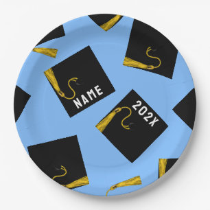 Personalized Graduation Party Paper Plates