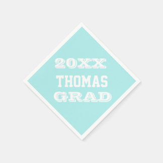 Personalized Graduation Party Supplies Napkins