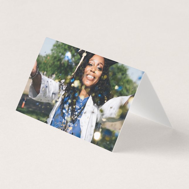 Personalized Graduation Photo and Name (Front)