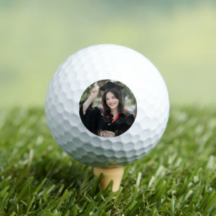 Personalized Graduation Photo Keepsake Memory Gift Golf Balls