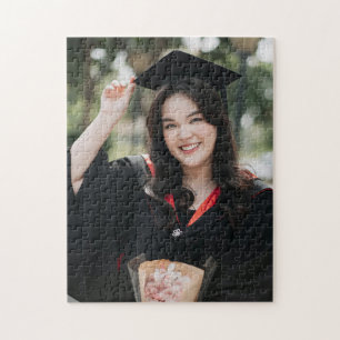 Personalized Graduation Photo Keepsake Memory Gift Jigsaw Puzzle
