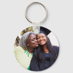 Personalized Graduation Photo Keepsake Memory Gift Keychain