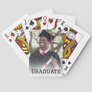 Personalized Graduation Photo Keepsake Memory Gift Playing Cards