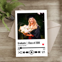 Personalized Graduation Photo Song Playlist