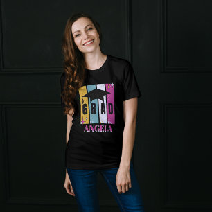  Personalized Graduation Retro Girl Shirt 2026