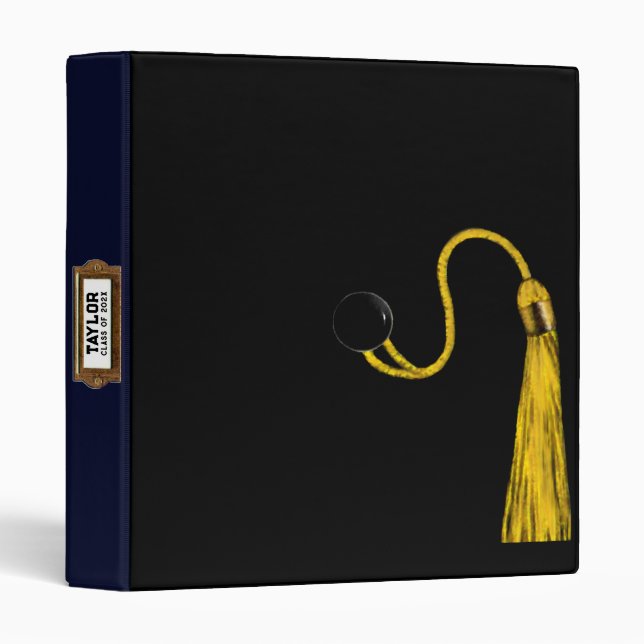 Personalized Graduation Scrapbook Binder (Front/Spine)