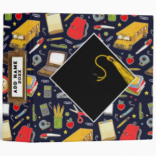 Personalized Graduation Scrapbook Binder