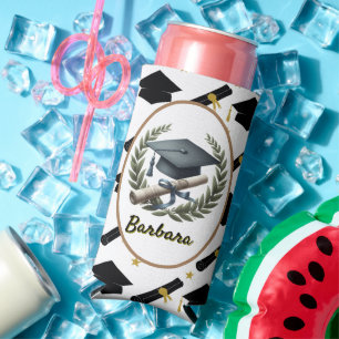 Personalized Graduation  Seltzer Can Cooler