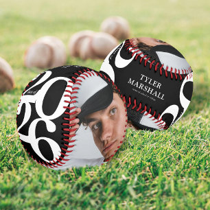 Personalized Graduation Senior 2025 Photo Baseball