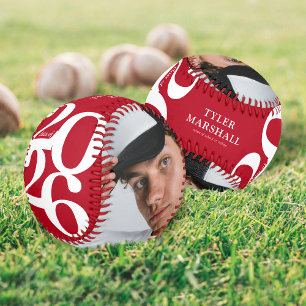 Personalized Graduation Senior 2025 Photo Baseball