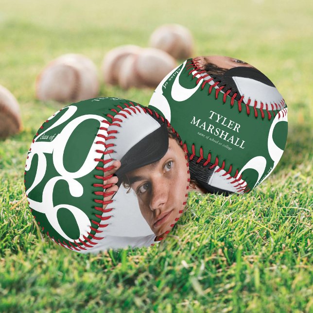 Personalized Graduation Senior 2025 Photo Baseball (Creator Uploaded)