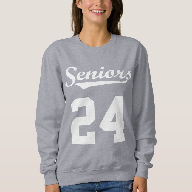 Personalized Graduation Senior Class School Sweatshirt (Front)