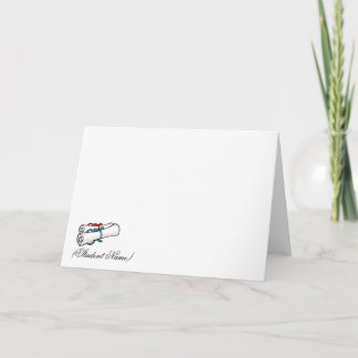 Personalized Graduation Thank You Card/Stationery