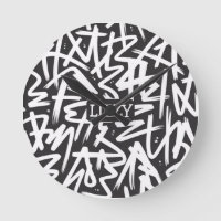 Personalized Graffiti Name Pattern — Custom Urban