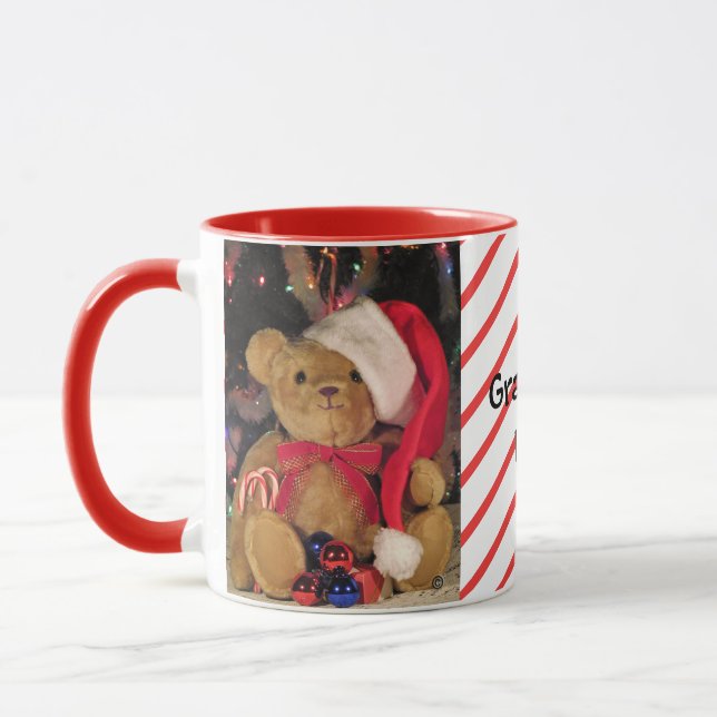 Personalized Grammys Christmas Mug (Left)