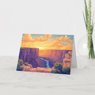 Personalized Grand Canyon National Park Card
