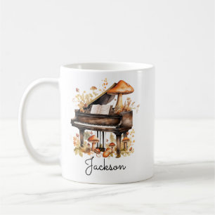 Personalized Grand Piano Mug – Custom Name 