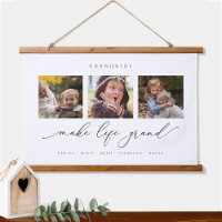 Personalized Grandkids Make Life Grand, Photo