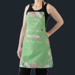 Personalized Grandma Apron With Grandkids' Names<br><div class="desc">Celebrate Grandma with our custom apron, elegantly framed in florals and personalized with "My favourite people call me grandma" plus grandkids' names. This high-quality, machine-washable apron protects clothes while cooking or baking. Ideal for Mother's Day or any special occasion, it's a practical, stylish gift that Grandma will cherish with every...</div>