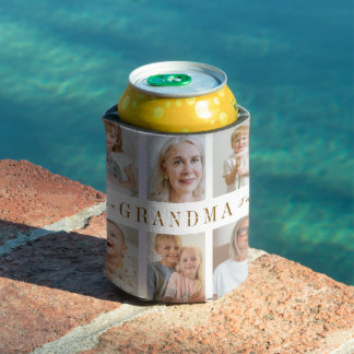 Personalized Grandma Can Cooler | Custom Photos