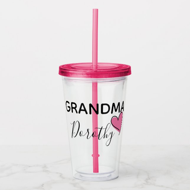 Personalized Grandma Cup (Front)