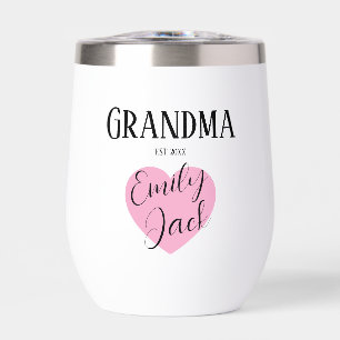 Personalized Grandma Customs script Name