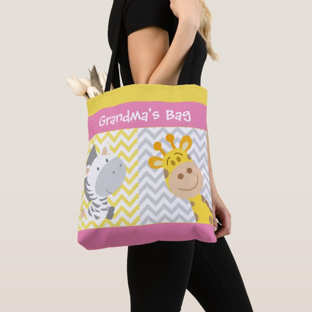 Personalized Grandma Gifts - Bag (Close Up)